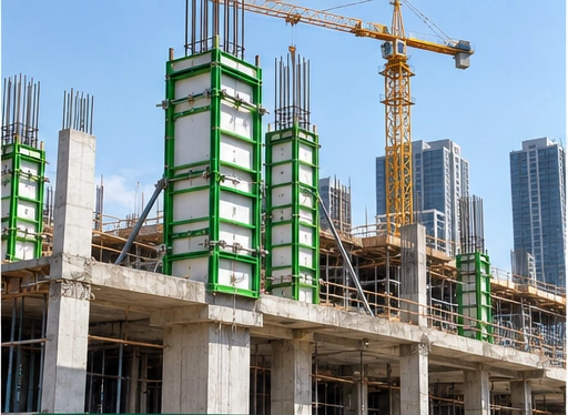 Formwork systems for commercial building construction