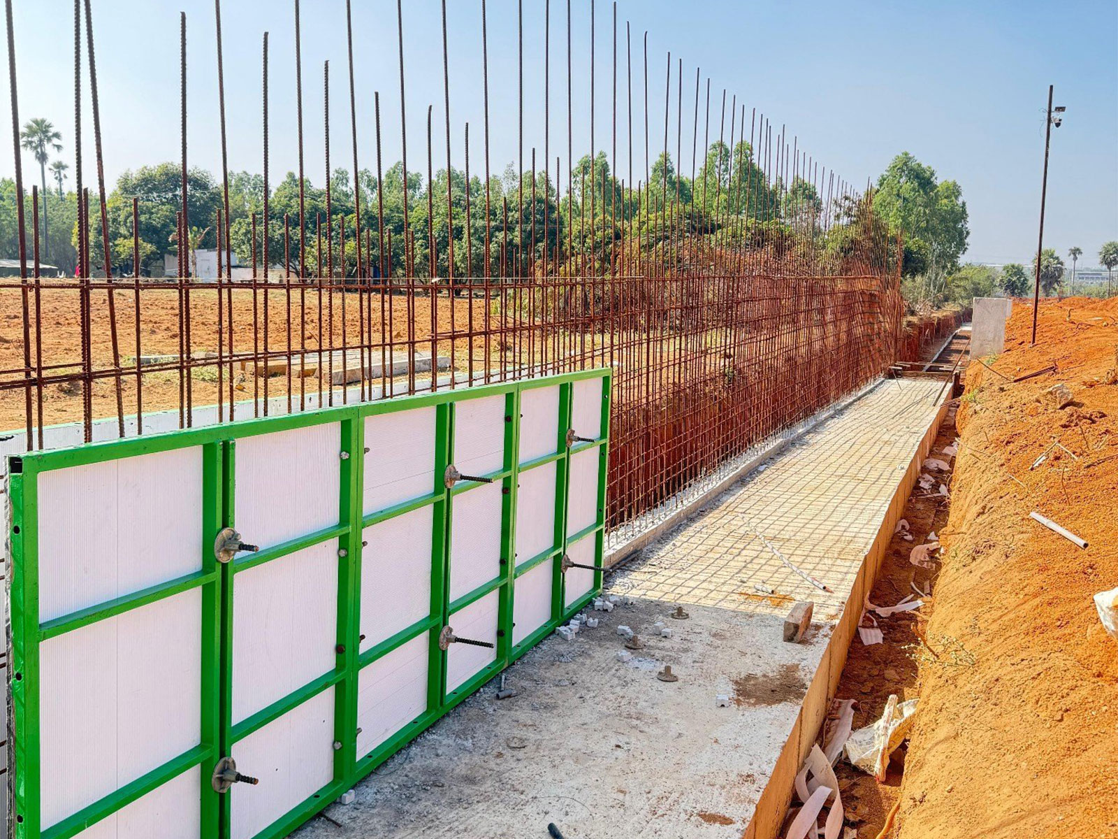 Boundary Wall project in Hyderabad