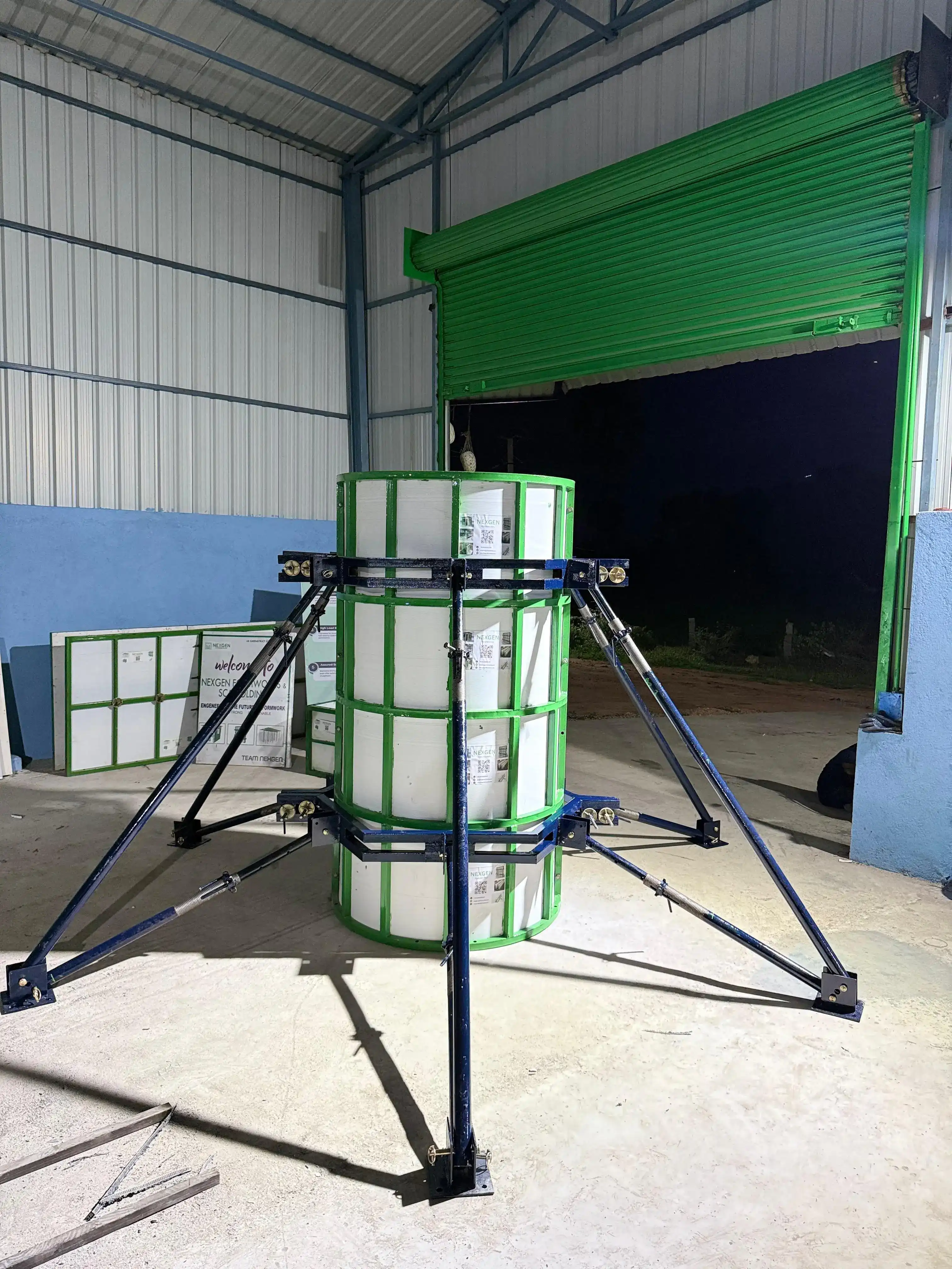 Column formwork assembly
