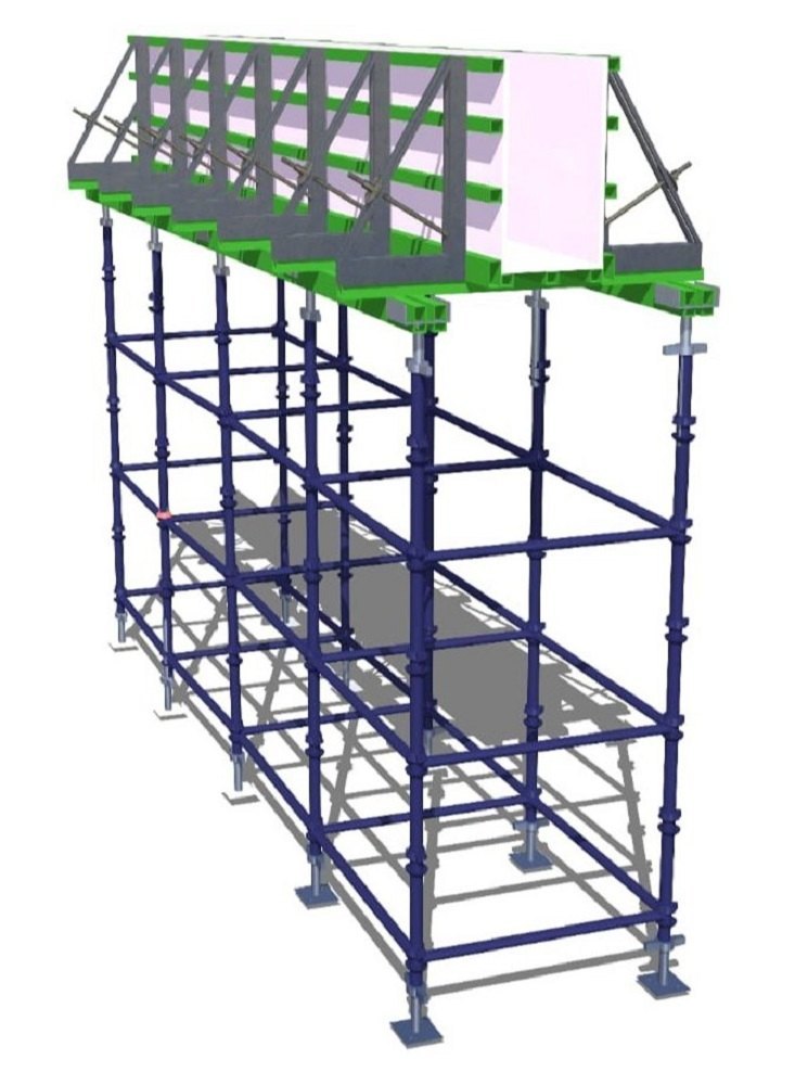 NexGen beam formwork installation on site