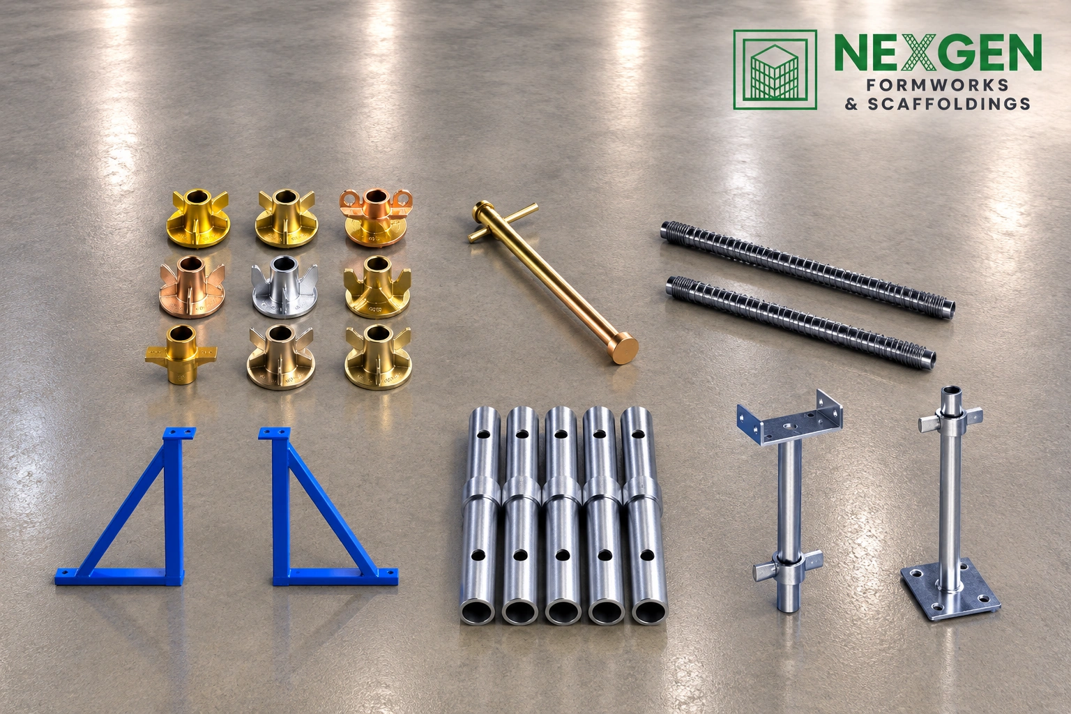 NexGen scaffolding accessories and components